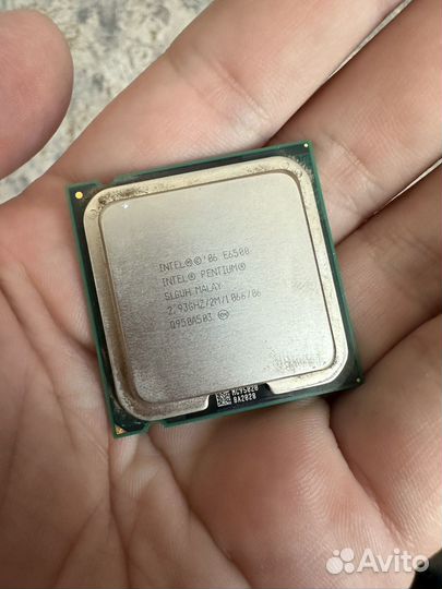 Процессор intel E6500