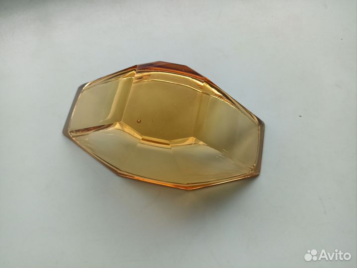 Ваза цветной хрусталь СССР