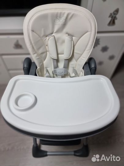 Стульчик для кормления Sweet Baby Style Light Grey