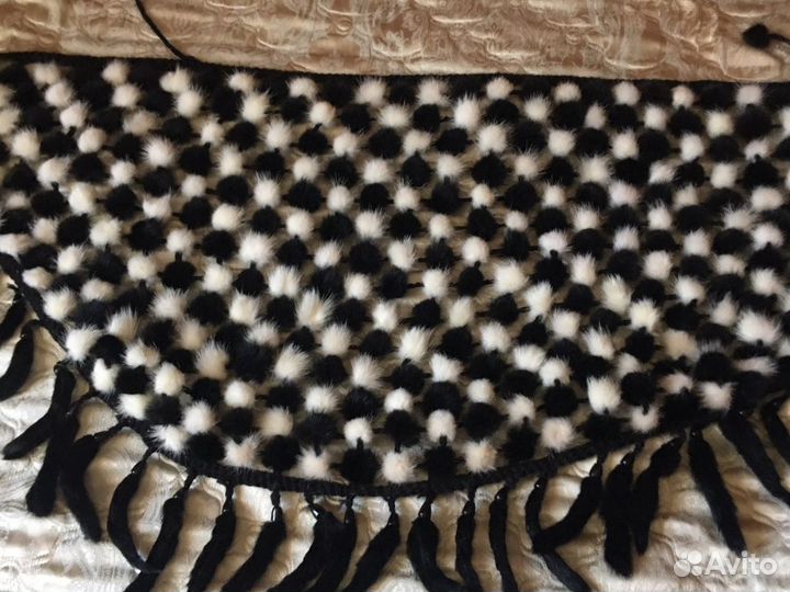 Платок шаль норковая