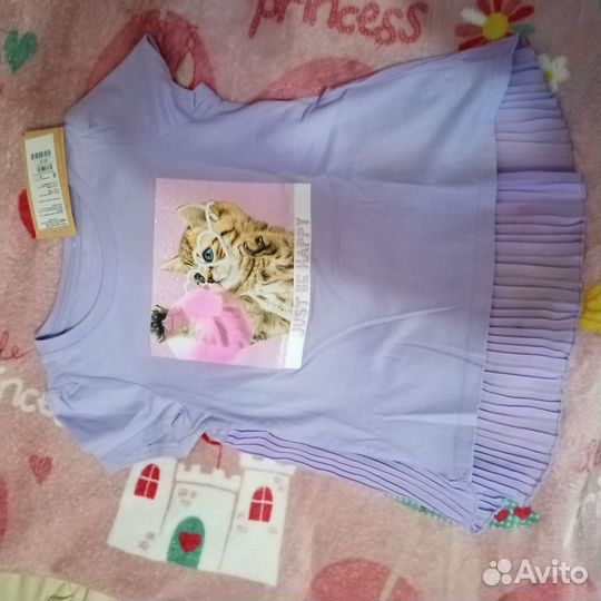 Летние футболки для девочек