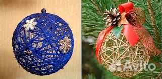 Современные новогодние игрушки