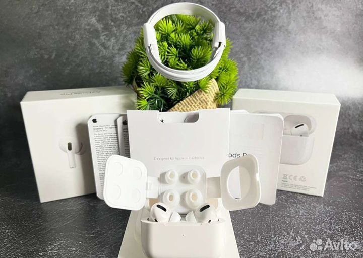 Airpods pro новые + гарантия