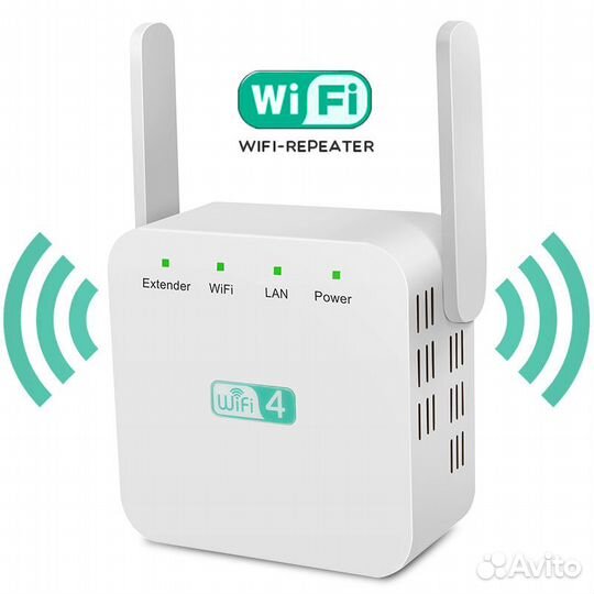 Репитер Wi -Fi 2.4 ггц 300 Мбит/с