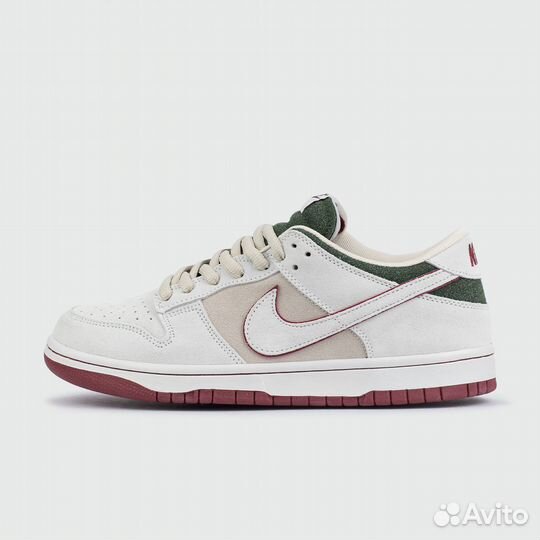 Кроссовки Nike SB Dunk Low L.Grey / Red SteamBoy O