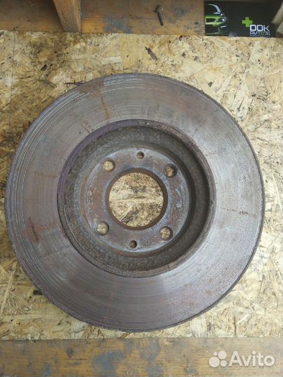 Hyundai solaris(10-14) диск тормозной передний лев