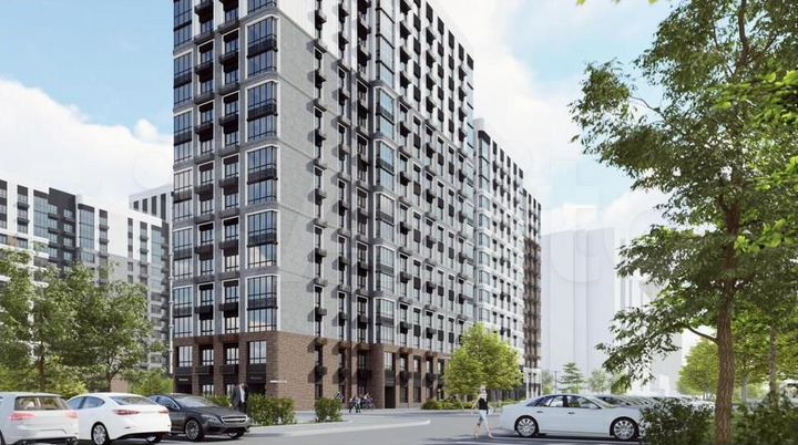 1-к. квартира, 42,1 м², 7/14 эт.