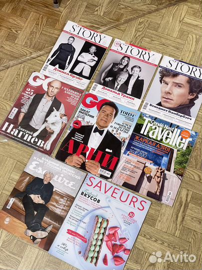 Журналы GQ и Esquire