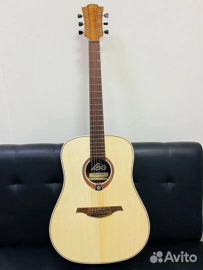 Гитара акустическая новая Lag T70D- NAT массив