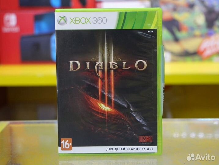 Diablo 3 (Xbox 360, рус, бу)
