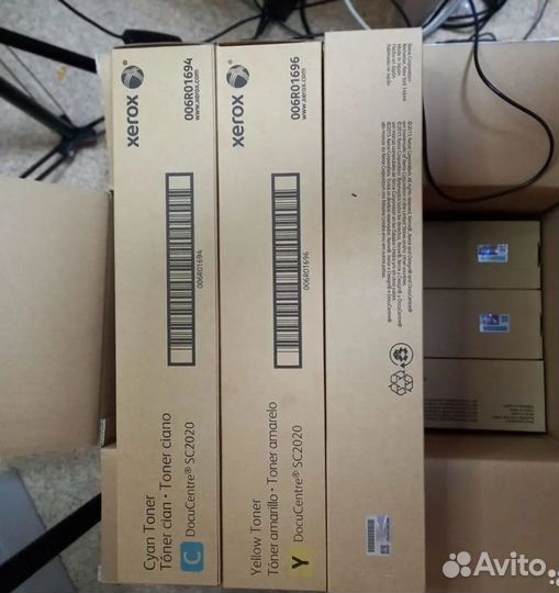Комплект картриджей cmyk Xerox SC2020