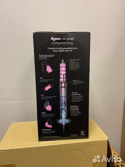 Стайлер dyson airwrap complete long hs05 nickel