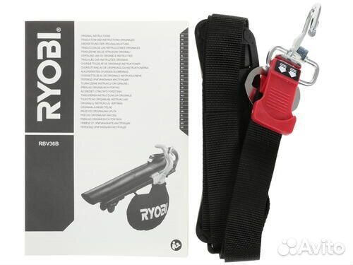 Электрический садовый пылесос Ryobi RBV36B