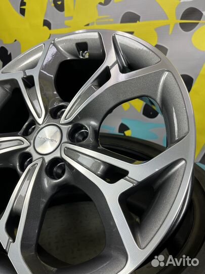 Khomen Wheels KHW1702 R17 Gray-FP для Qashqai