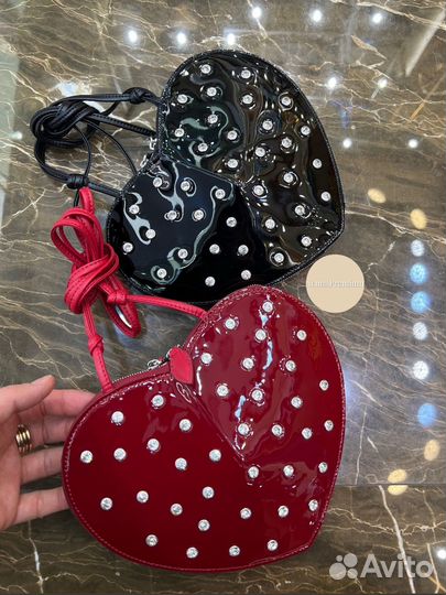 Сумка сердце alaia