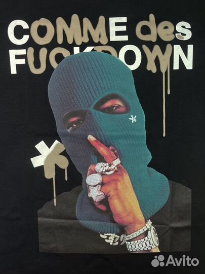 Футболка Comme des fuckdown