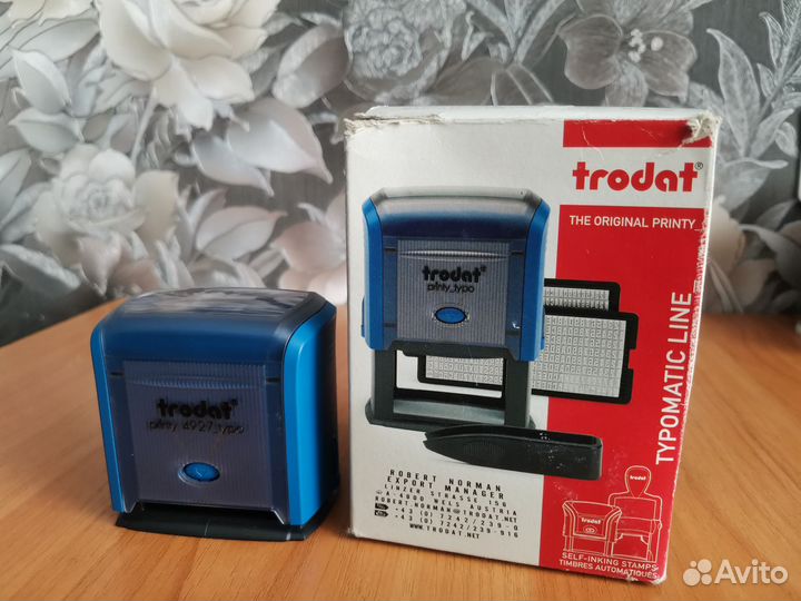 Самонаборный штамп 8 строчный