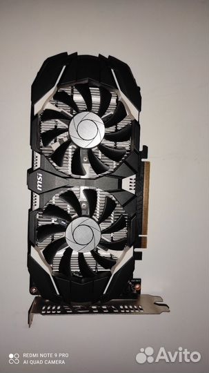 Видеокарта GTX 1050 TI MSI 4GB