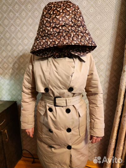 Пуховик зимний длинный женский новый