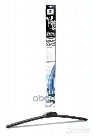 Щетка стеклоочистителя бескаркасная (430 мм) 