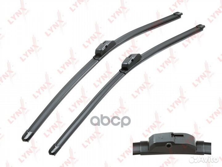 LB-1264) Комплект бескаркасных щеток стеклоочи