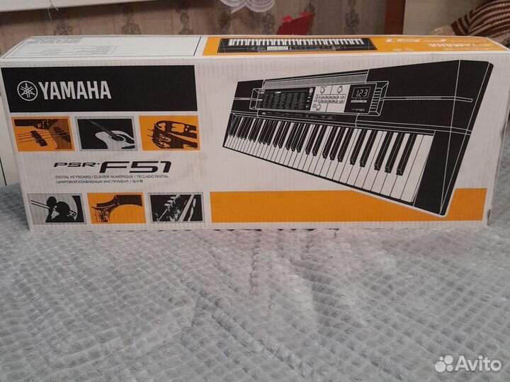 Yamaha psr f51 синтезатор