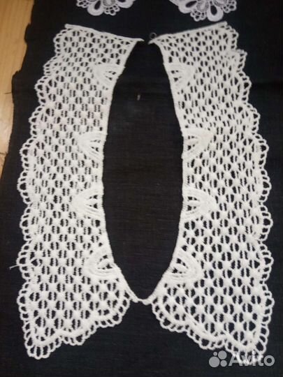 Съемный воротничок кружевной