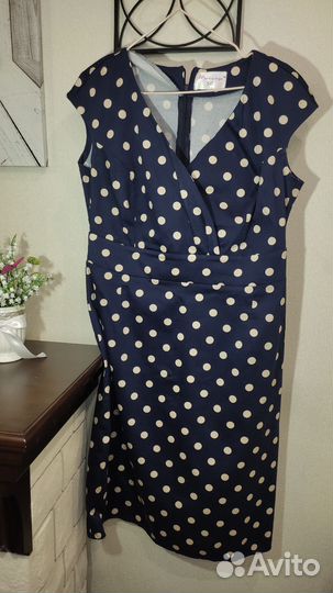 Платье в горох