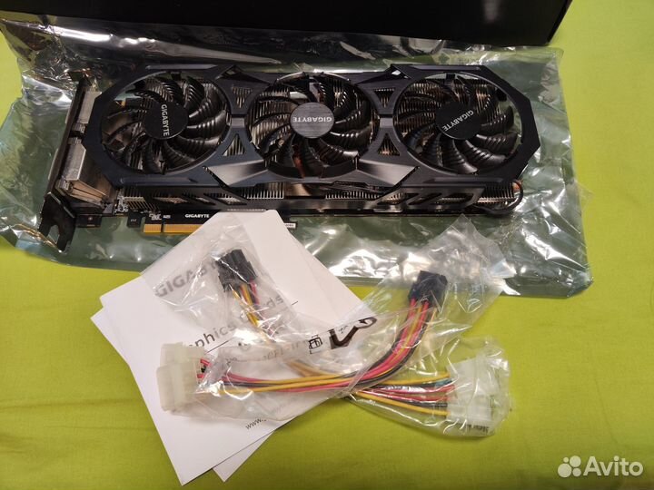 Видеокарта Gigabyte Geforce GTX 980 WF3 OC 4Gb