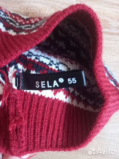 Комплект шапка и снуд женский sela