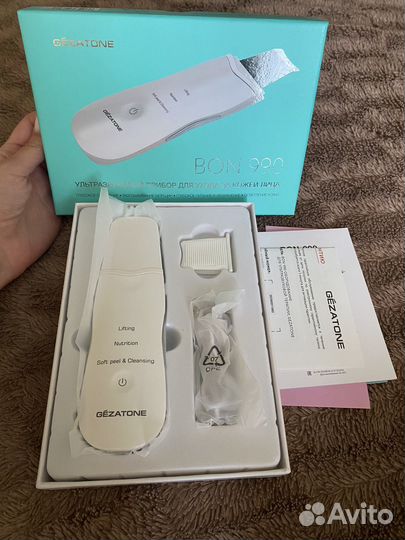 Аппарат для УЗ чистки лица Gezatone BON-990