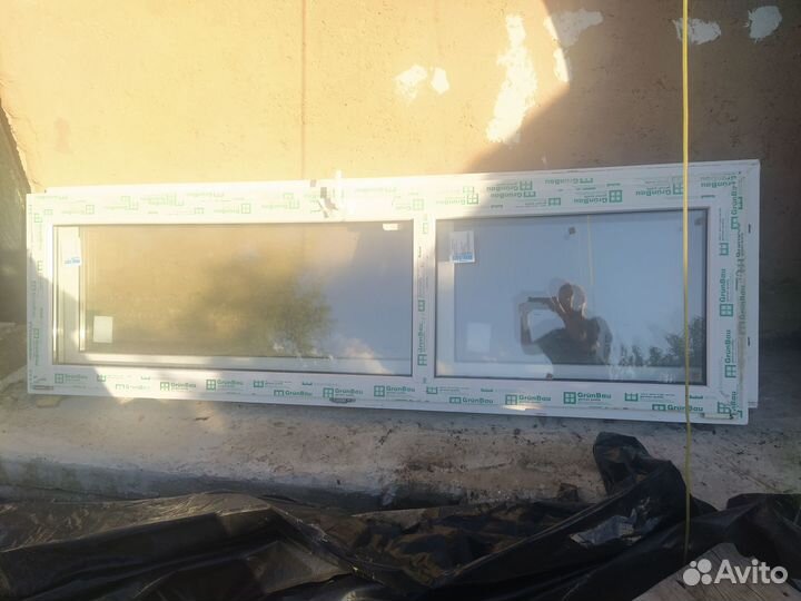 Дверь новая металлопластик