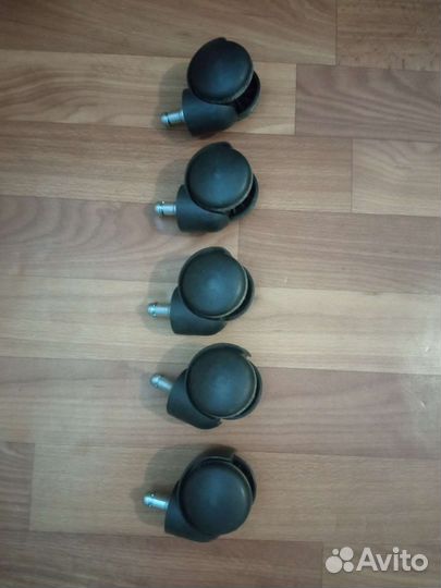 Комплект колёсиков к офисному креслу 5шт