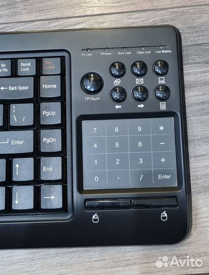 Клавиатура беспроводная с тачпадом