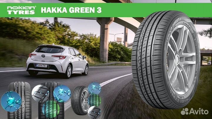 Nokian Tyres Hakka Green 3 175/65 R14 86T