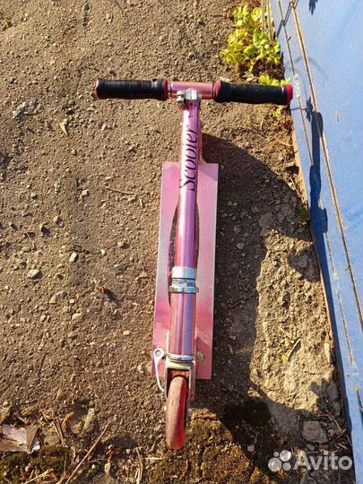 Самокат Scooter металлический складной