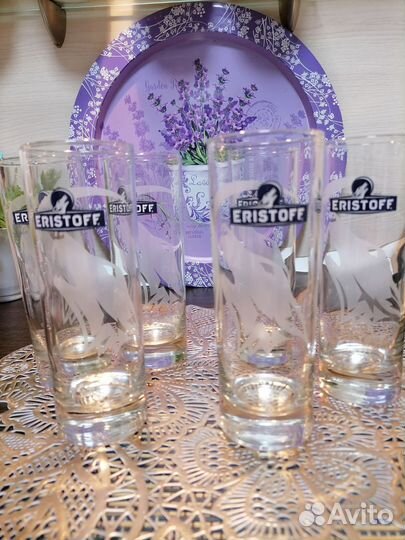 Стаканы eristoff оригинал+ стопки