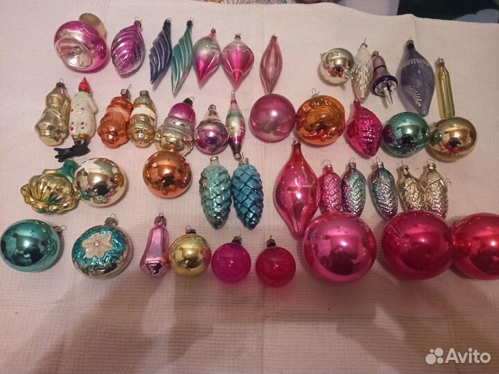Елочные игрушки СССР