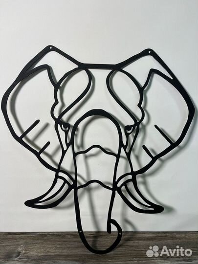 Панно из металла