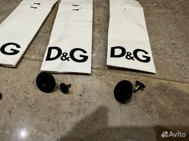 Пуговицы D&G dolce gabbana оригинал архивные