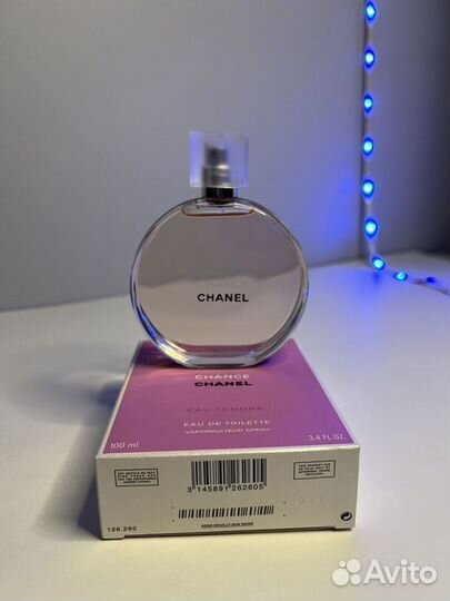 Туалетная вода Chance Eau Tendre Chanel 100мл