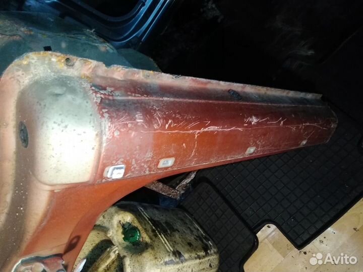 Chevrolet Spark 2 порог со стойкой правый