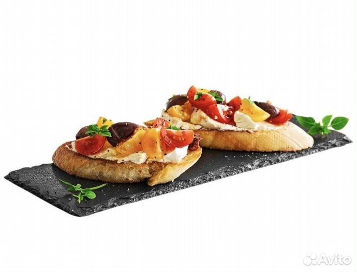 Блюдо сервировочное. Сланец. Новые