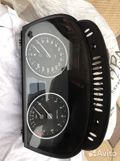 Панель прибора спидометр bmw e60 рестайлинг Европа