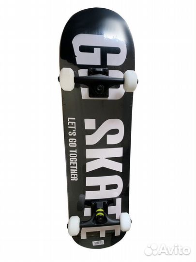 Скейтборд X-Match дека клен 80х20 PU колеса 649111
