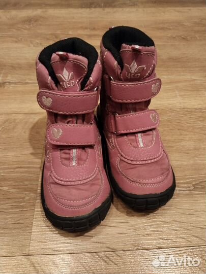 Ботинки демисезонные для девочки 23 Lico Германия