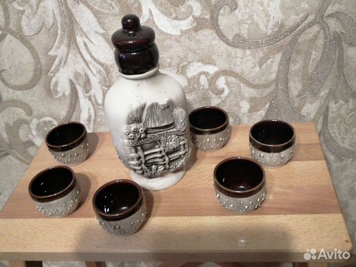 Глиняный набор, супер ваза