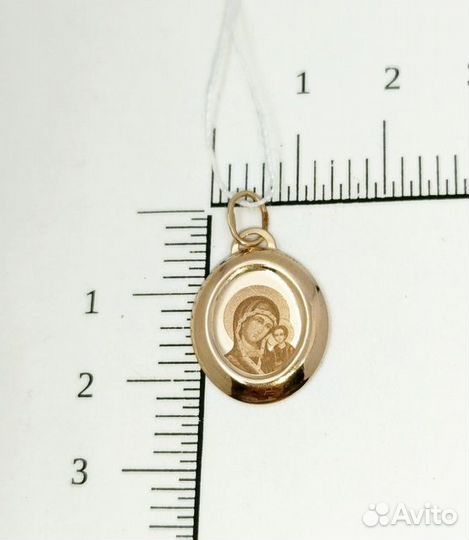 Золотая подвеска