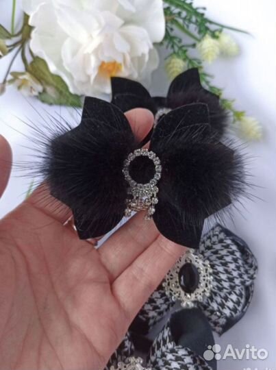 Бантики, ручная работа