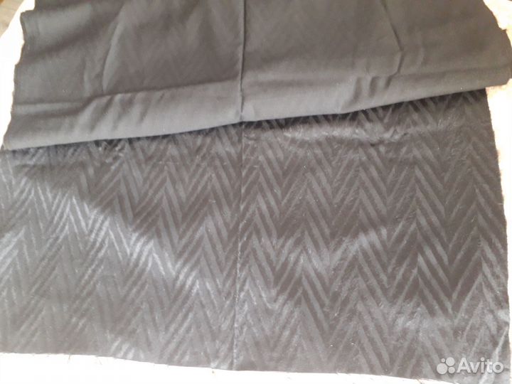 Ткань хлопок 100 проц., цвет чёрный